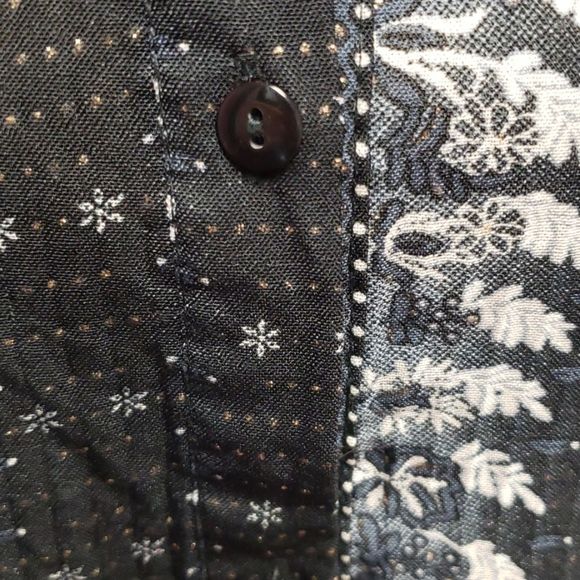 NWOT 💟 Casa Donna Long Button Shirt Blouse Top - Picture 6 of 13